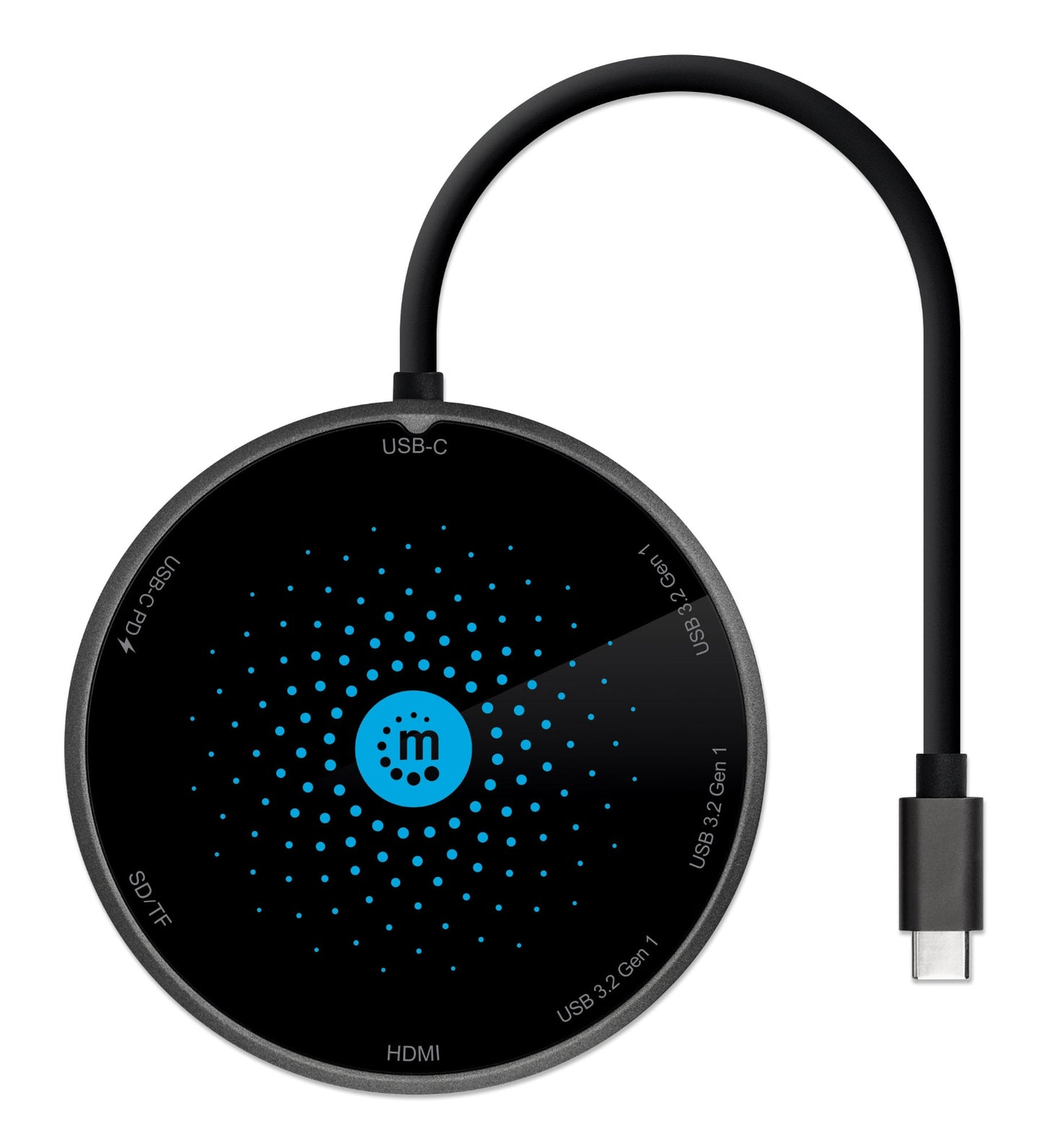 Docking Station USB-C 8-in-1 con Pad di Ricarica Wireless