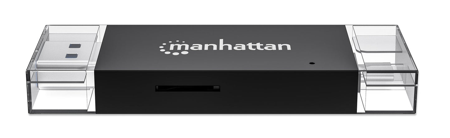 Lettore/Scrittore USB 3.0 Combo USB-C/USB-A Multi-Schede