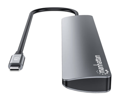 Hub 7 porte USB3.2 10G/5G 4x USB-C + 3x USB-A con Power Delivery