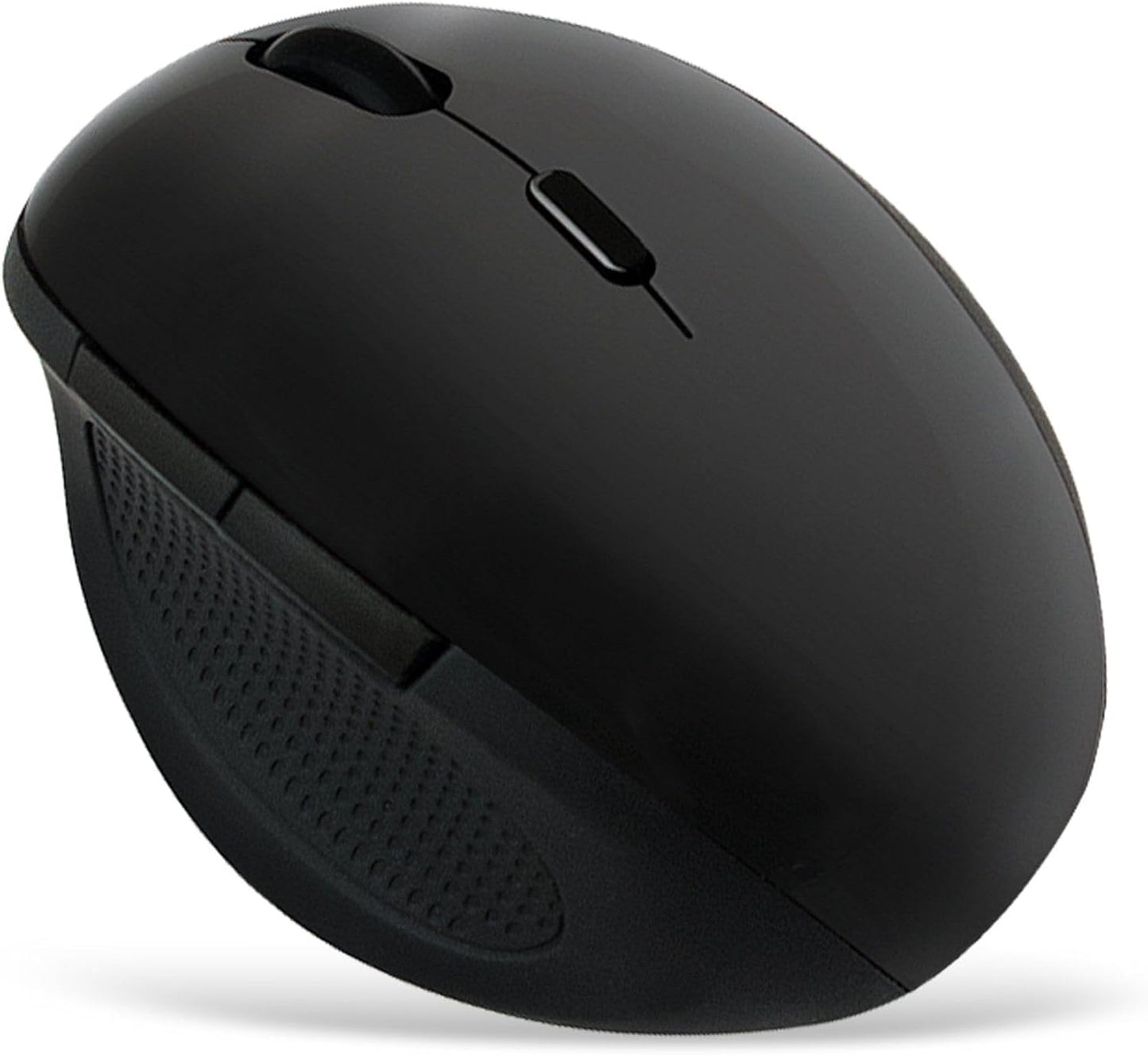 Mouse Ottico Ergonomico Wireless 1600 Dpi Nero