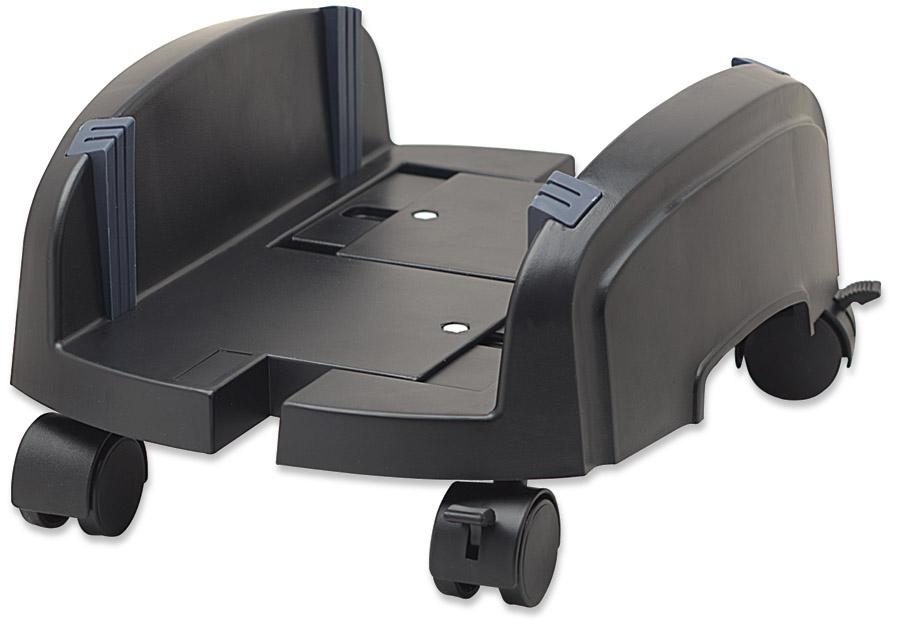 Supporto per PC in Plastica HIPS Regolabile Colore Nero