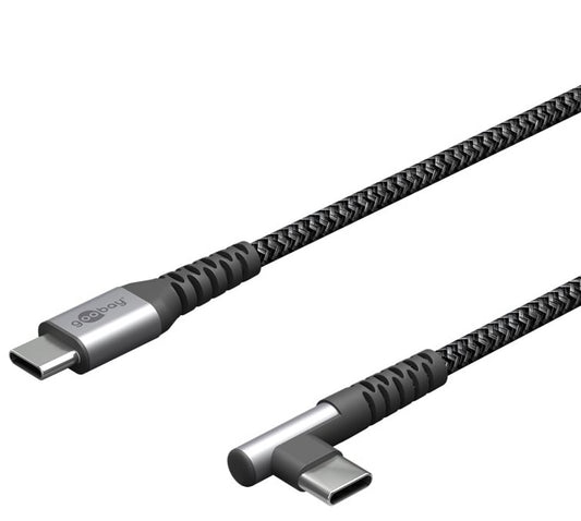 Cavo USB-C™ Maschio Angolato a USB-C™ Dritto 2m