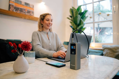 Power Bank 27000mAh 1x USB-A 2x USB-C con TFT Display, PD 3.1 140W