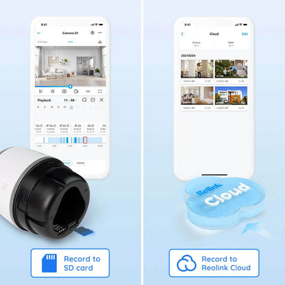 Telecamera di Sicurezza a Batteria 8MP 4K IP65 da Esterno, Serie G340