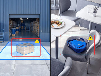 Telecamera Smart PoE 4K Doppio Obiettivo a 180&deg; Visione Notturna a Colori, PCT8MD