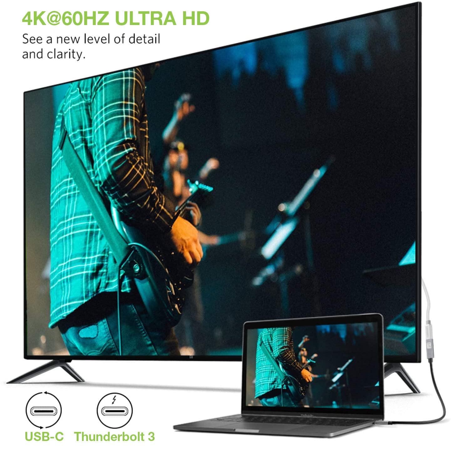 Cavo prolunga USB 3.2 Gen 2 USB-C M/F 1m Nero