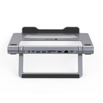 Docking Station USB-C 9 in 1 Hub USB3.1 Stand per Notebook Pieghevole