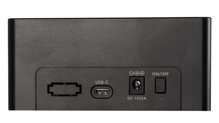 Docking Station USB3.1 Gen2 per HDD/SSD SATA da 2.5''/3.5'' Nero