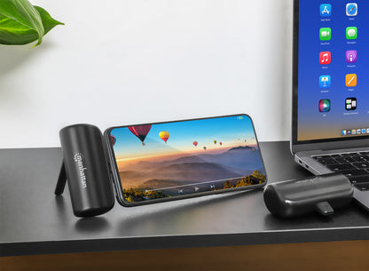 Power Bank PD 5000 mAh con Presa USB-C Integrata 20W Nero