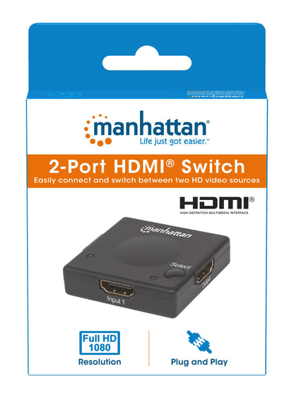 Switch HDMI 2 porte 1080p
