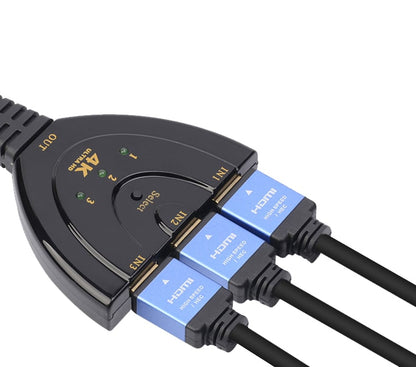 Switch Splitter HDMI 3x1 Pigtail 4Kx2K Compatto