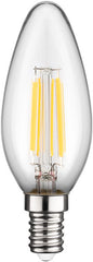 Lampadina LED Candela E14 Bianco Caldo 6W Filamento Classe C