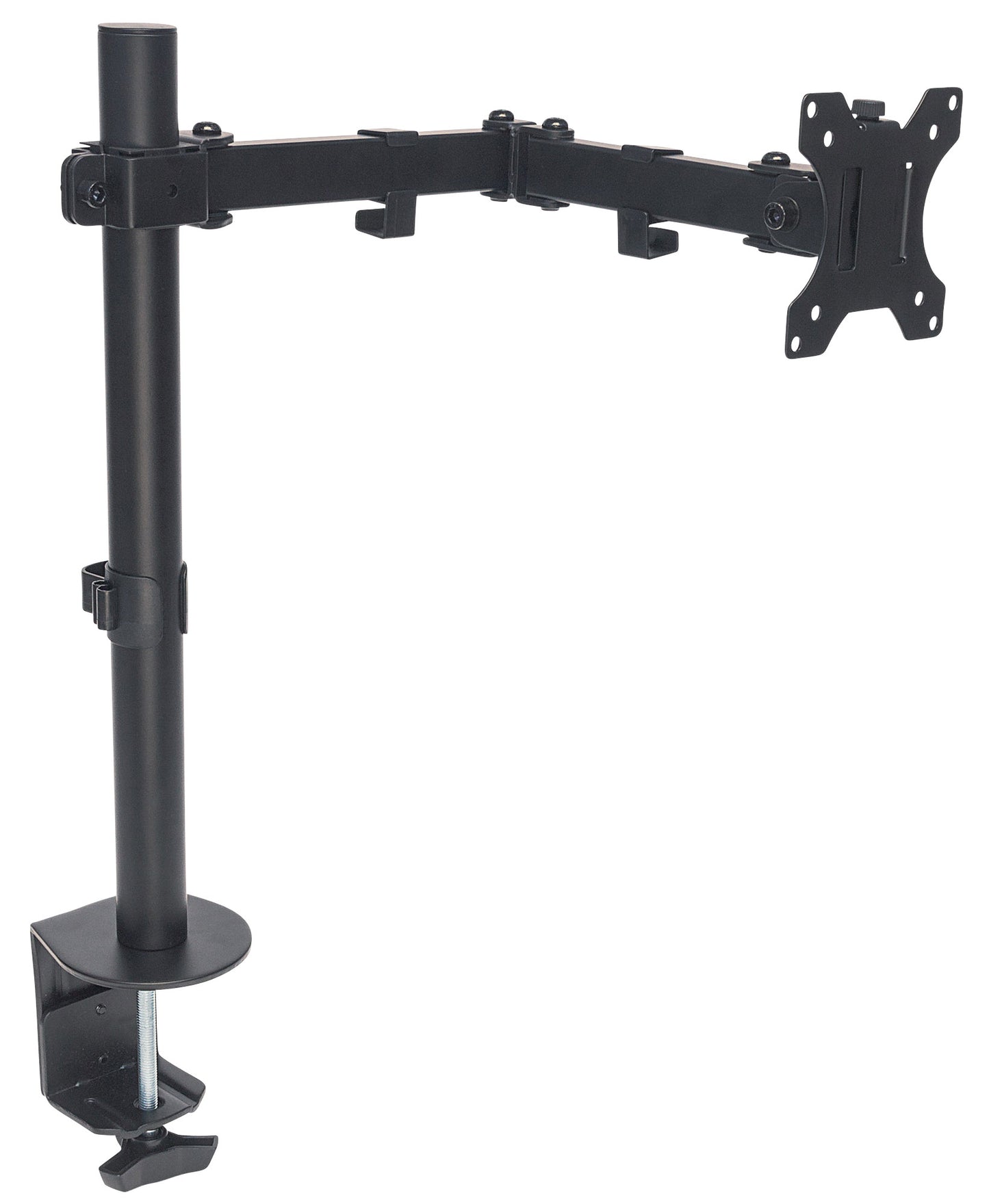 Supporto da Scrivania per Monitor 13-32'' Doppio Snodo di Regolazione