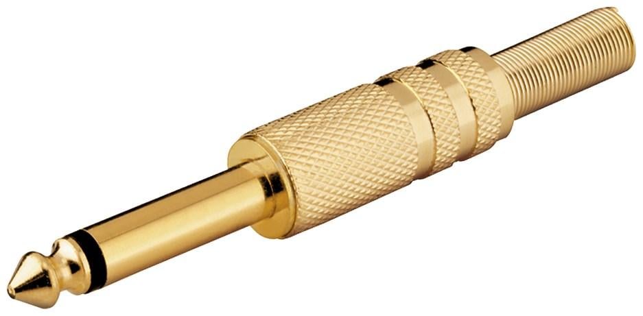 Connettore Audio 6.35mm Mono Nero