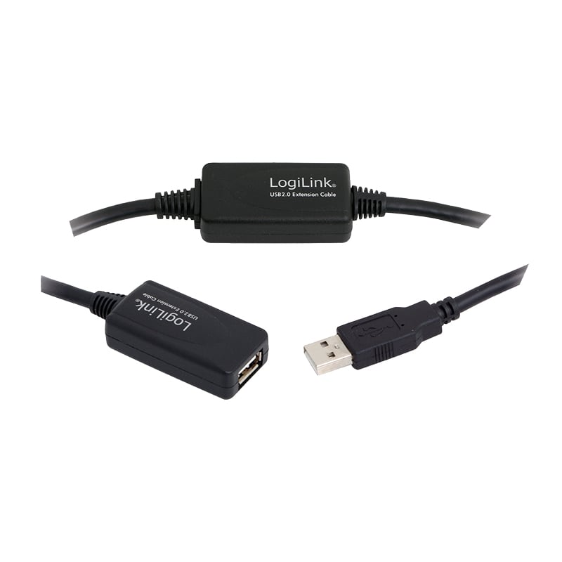 Cavo Amplificatore Prolunga USB A/M a USB-A/F 25m