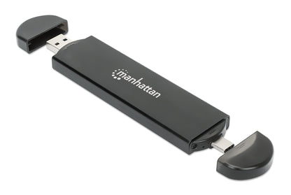 Box Esterno USB SSD M.2 NVMe e SATA Connessioni USB-C e USB A
