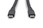CAVO GUAINA SILICONE USB-C / USB-C 0.5m, USB 3.2 Gen2, 10G, 4K, 100W, NERO