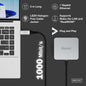 DIGITUS USB 3.2 Gen1 - Cavo Ethernet RJ45, 1Gbit/s, 3 mt. colore nero