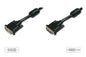 CAVO PROLUNGA DVI -D(24+1) MASCHIO-FEMMINA DUAL LINK CON DUE FERRITI COLORE NERO MT 3