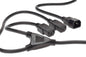 CAVO SDOPPIATORE PER ALIMENTAZIONE CON 1 CONNETTORE MASCHIIO C14 E 3 CONNETTORI FEMMINA C13 MT 1,7 DIGITUS
