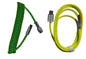 Coppia cavi Aviator verde/giallo RGB