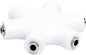 ADATTATORE SPLITTER AUDIO A 6 VIE 3,5MM.