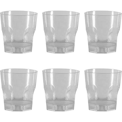 Confezione da 6 Bicchieri Tumbler 250 ml con 6 Colorazioni LED