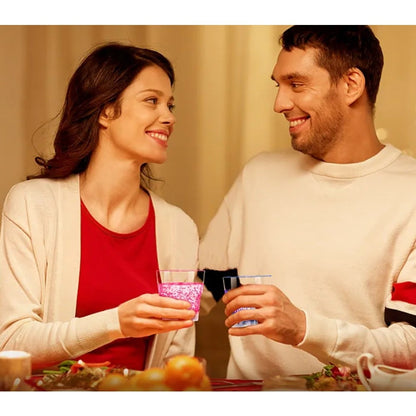 Confezione da 6 Bicchieri Tumbler 250 ml con 6 Colorazioni LED