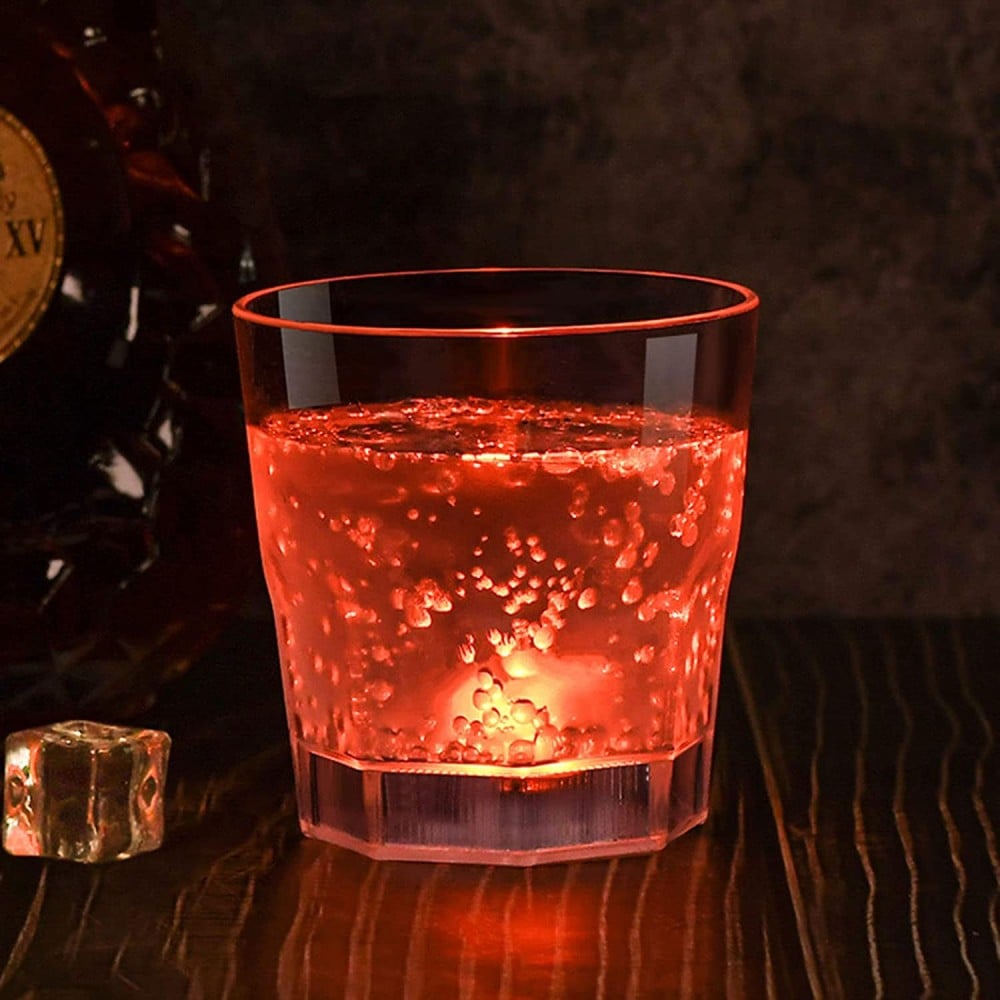 Confezione da 6 Bicchieri Tumbler 250 ml con 6 Colorazioni LED