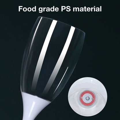 Confezione da 6 Bicchieri da Champagne con 6 Colorazioni LED