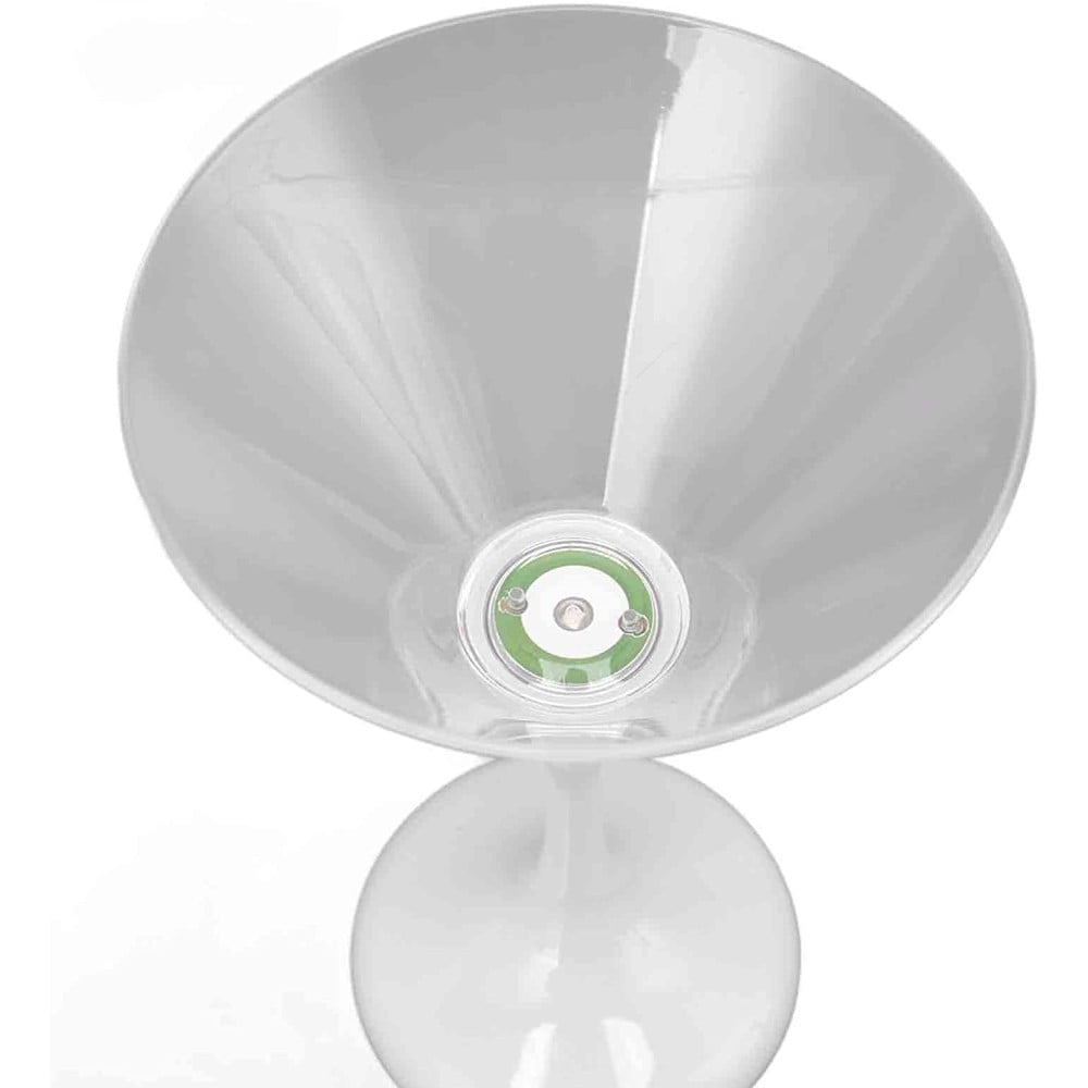 Confezione da 6 Bicchieri da Cocktail con 6 Colorazioni LED