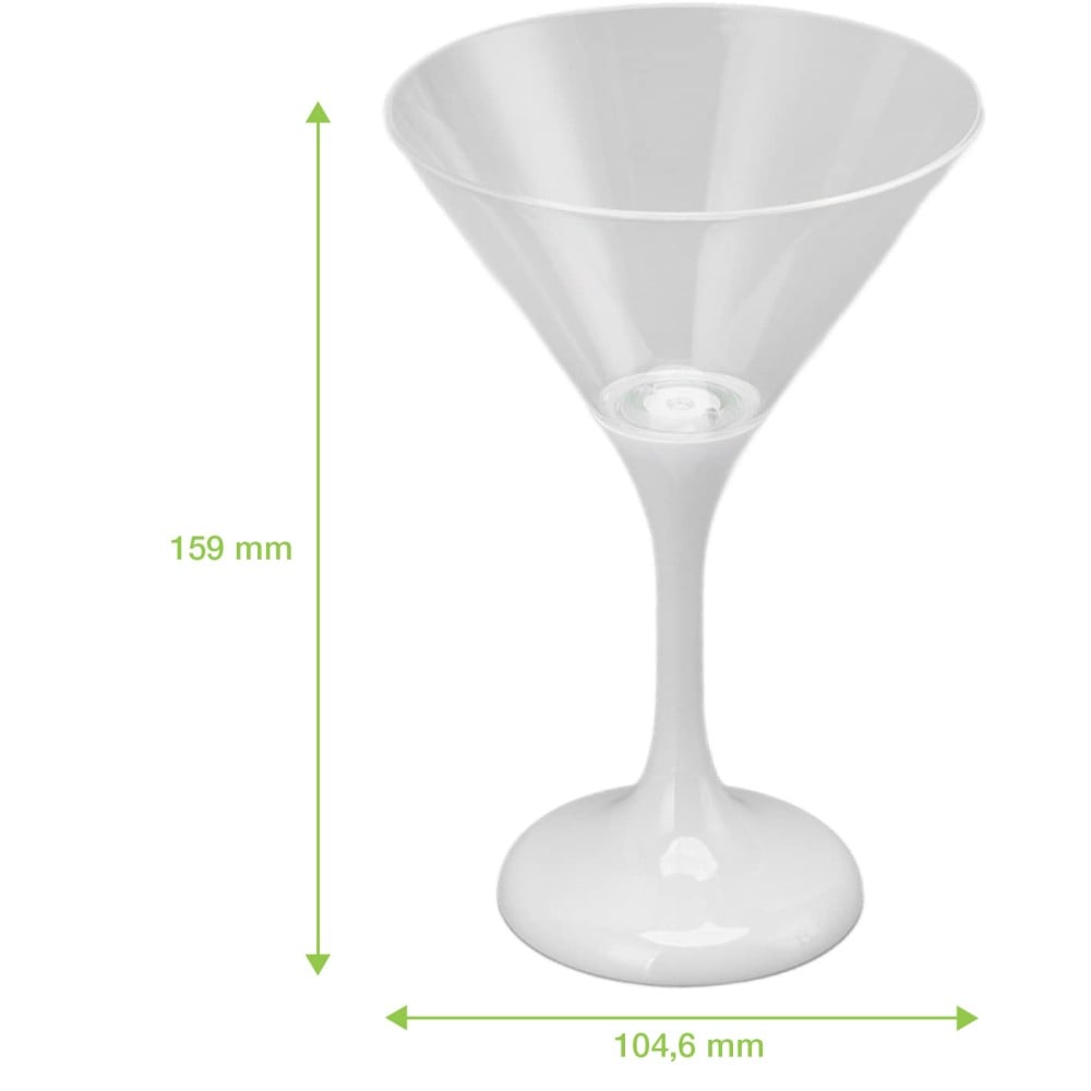 Confezione da 6 Bicchieri da Cocktail con 6 Colorazioni LED