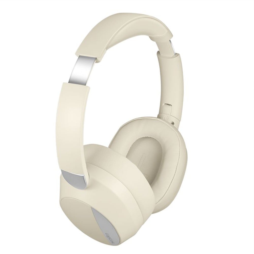 Cuffia Bluetooth V6.0 a Cancellazione Attiva del rumore ANC Beige