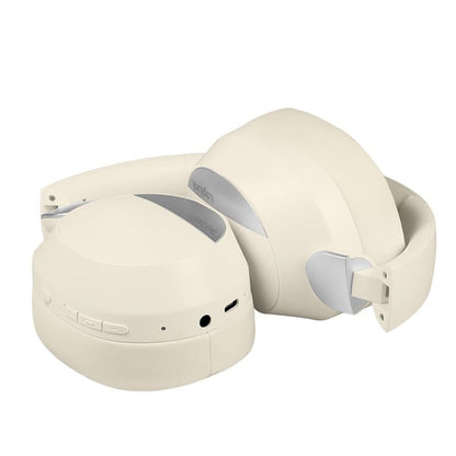 Cuffia Bluetooth V6.0 a Cancellazione Attiva del rumore ANC Beige