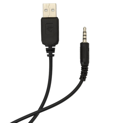 Cuffia Gaming Stereo con Microfono e Illuminazione RGB su Cuffie e Archetto Nero FIREFLY