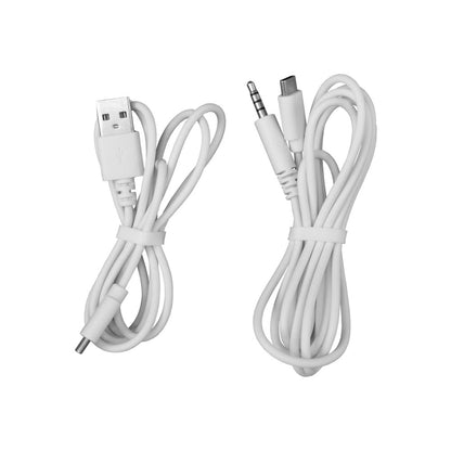 Cuffia Gaming Wireless BT con Microfono Bianco FIRECREST