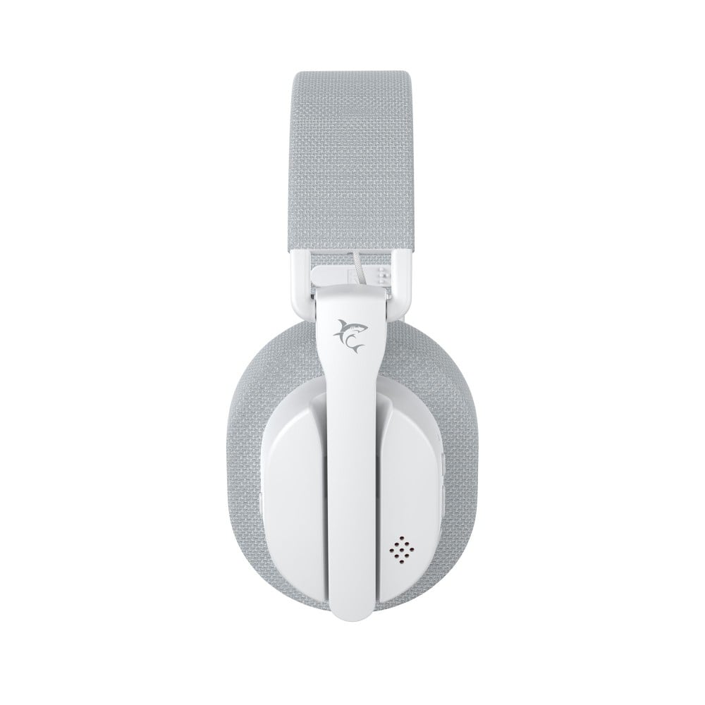 Cuffia Gaming Wireless BT con Microfono Bianco FIRECREST