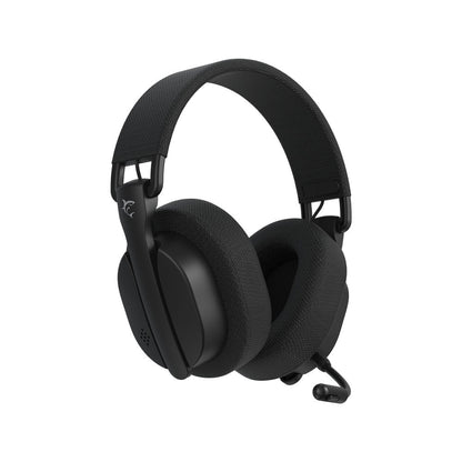 Cuffia Gaming Wireless BT con Microfono Nero FIRECREST