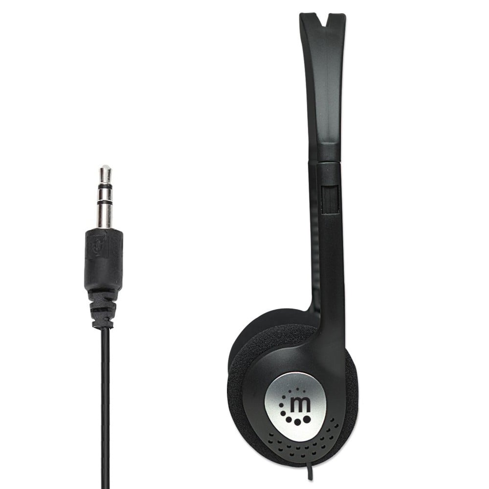 Cuffia Stereo con Auricolari Imbottiti