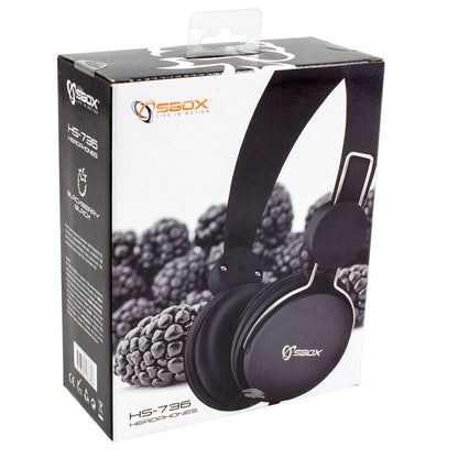 Cuffia multimediale HS-736 nera