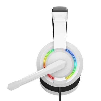 Cuffie Gaming con Microfono e Illuminazione RGB, BGH-021 HYDRA Bianco