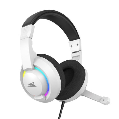 Cuffie Gaming con Microfono e Illuminazione RGB, BGH-021 HYDRA Bianco
