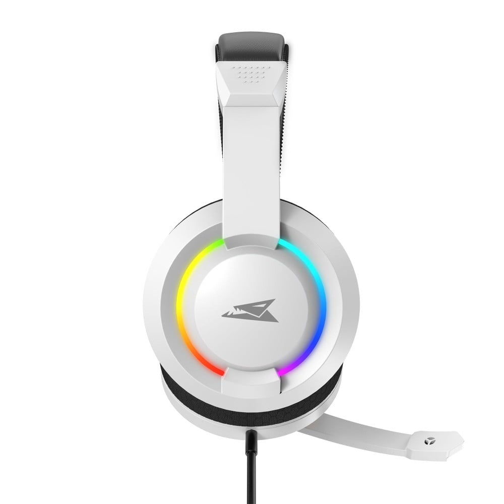 Cuffie Gaming con Microfono e Illuminazione RGB, BGH-021 HYDRA Bianco