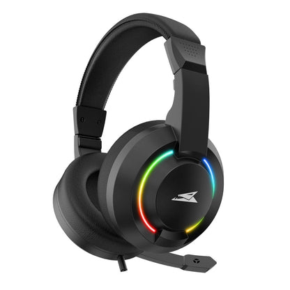 Cuffie Gaming con Microfono e Illuminazione RGB, BGH-021 HYDRA Nero