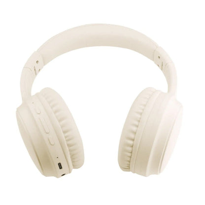 Cuffie Stereo Wireless Pieghevole con Microfono Tonic Beige