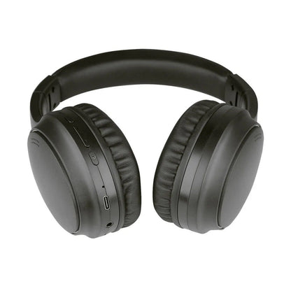 Cuffie Stereo Wireless Pieghevole con Microfono Tonic Nero