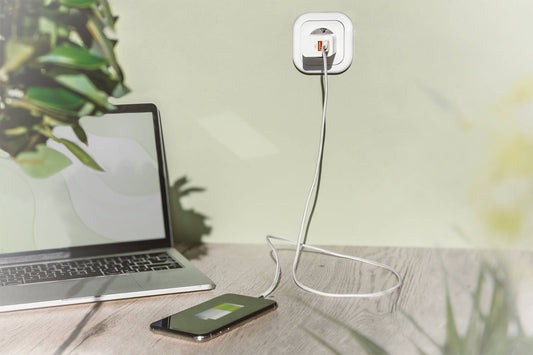 DIGITUS Caricatore USB 2x USB-A 15W, 2x 2,4A, bianco