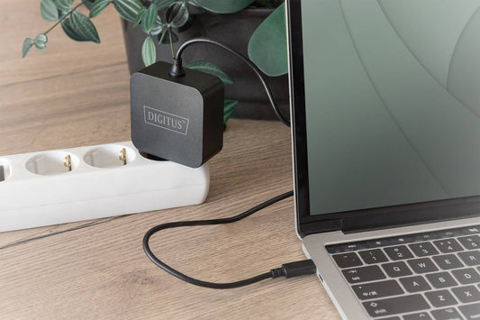 DIGITUS Caricatore per notebook USB-C, 65W