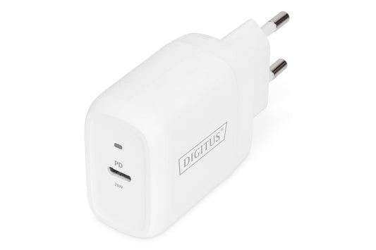 DIGITUS Adattatore di ricarica universale, USB-Cª, 20 W