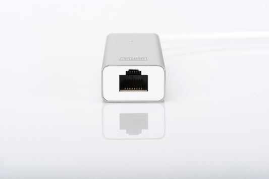 HUB A 3 PORTE USB 3.0 E ADATTATORE LAN GIGABIT DIGITUS